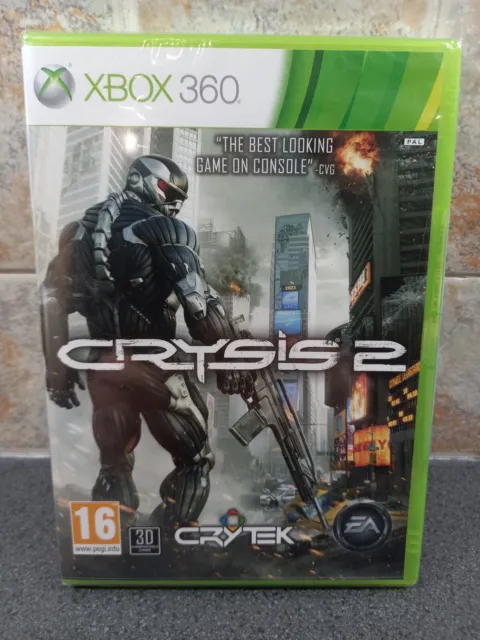 Crysis 2 Xbox 360 Game Microsoft Pal Pegi 16 - NEW & SEALED 2011