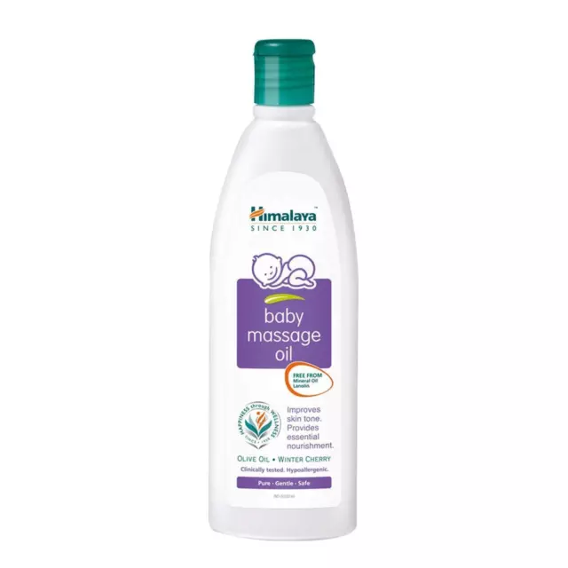 Himalaya Baby Massage Oil (200ml, White)