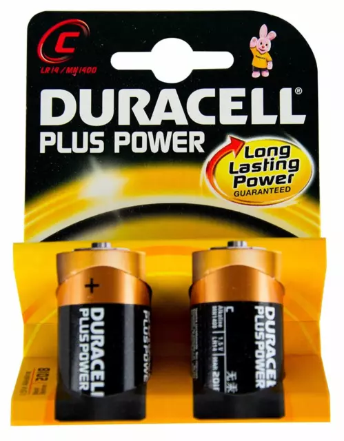 Duracell Pile Duracell Plus Power type D LR20 1,5V 2 pièces