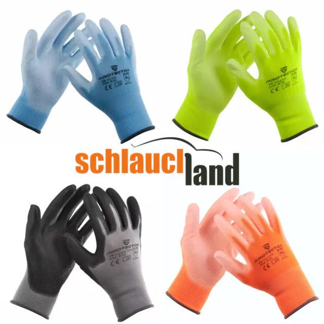 1-1000x Arbeitshandschuhe Gr. 7-11 antistatisch *** Handschuh Montage Garten KFZ