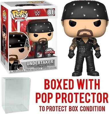 Funko POP! WWE Undertaker #81 Special Edition Collectible Vinyl Figure w/ Case