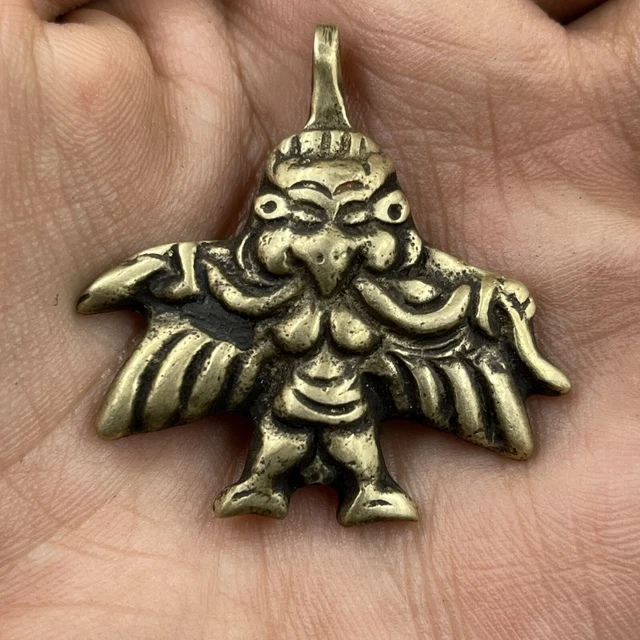 Stunning Near Eastern Old Bronze Unique Gandhara Buddha Figurine Statue