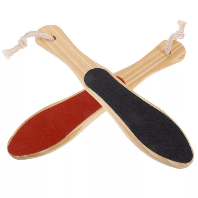 2 Pcs Foot Massager Pedicure Care Tools Supplies Remover for Feet Crusty