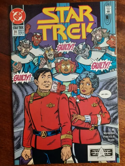 Star Trek #31 NM  DC Comics 1989 series Vol 2