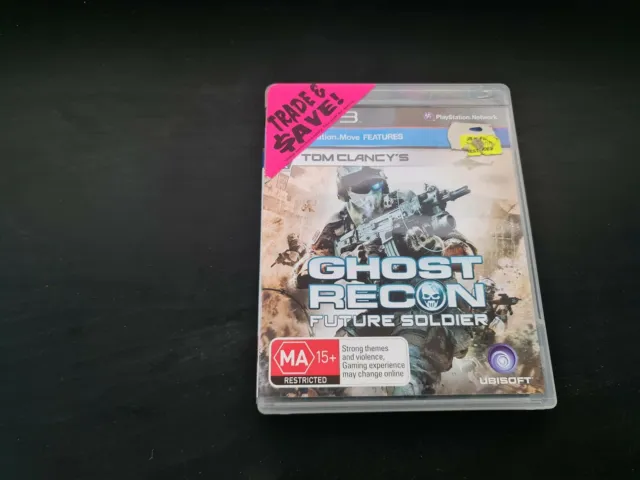 playstation 3 ps3 video game tom clancy's ghost recon future soldier