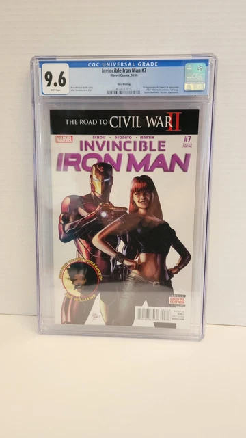 Invincible Iron Man #7 CGC 9.6 third print 2016 1st Riri Williams