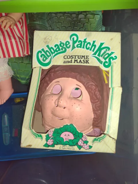 Vintage 1983 Cabbage Patch Halloween Costume - Tiny Tot 3-5