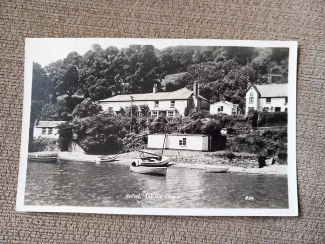 Vintage Postcard  Helford  The Old Chapel