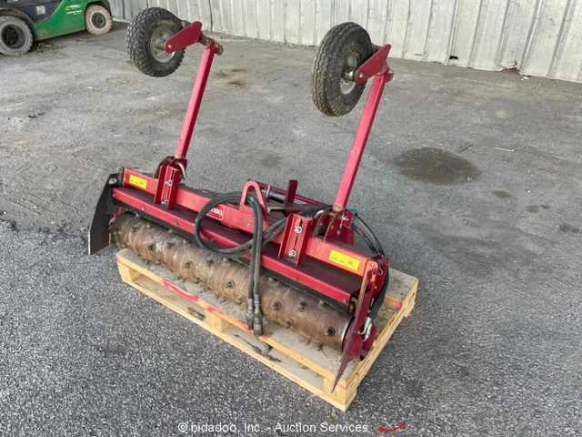 2017 Toro 22426 Compact Skid Steer Dingo 48" Power Box Rake Attachment bidadoo