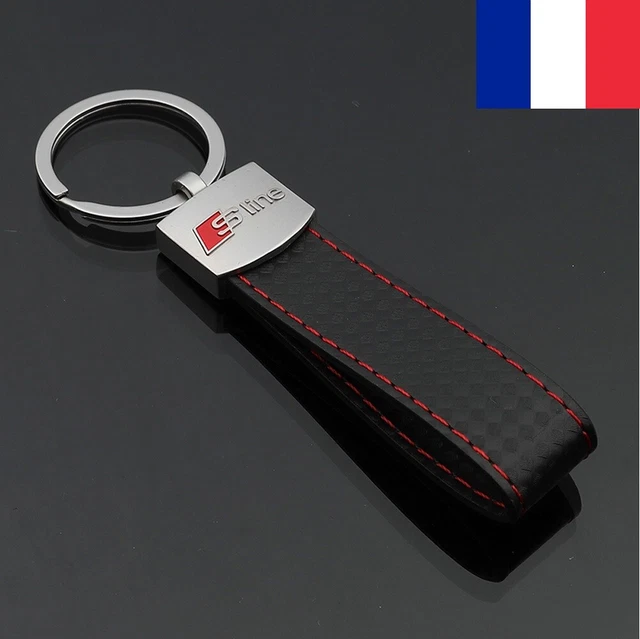 Porte-clés Audi S Line - Chrome Sport - Neuf - Métal