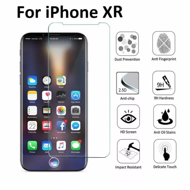 Tempered Glass Screen Protector For iPhone 11 Pro Max 6/6s 7 8 Plus X XR XS Max 3