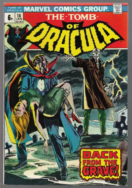 THE TOMB OF DRACULA (1972) #16 - Back Issue