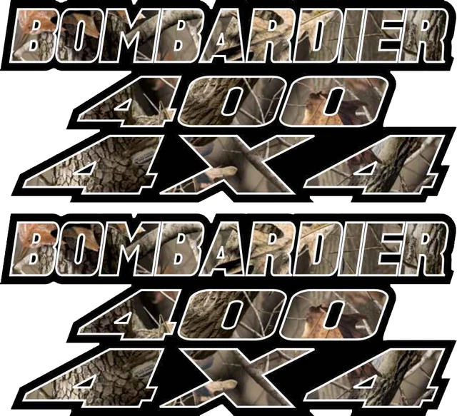Big Bear 350 4x4 Camo Gas Tank Graphics Decal Sticker Atv Quad 400 500