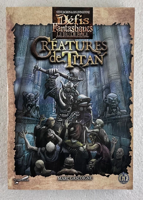 Défis Fantastiques - Le Jeu De Rôle - Maudit Trésor ! - Livre D'aventure Scriptarium