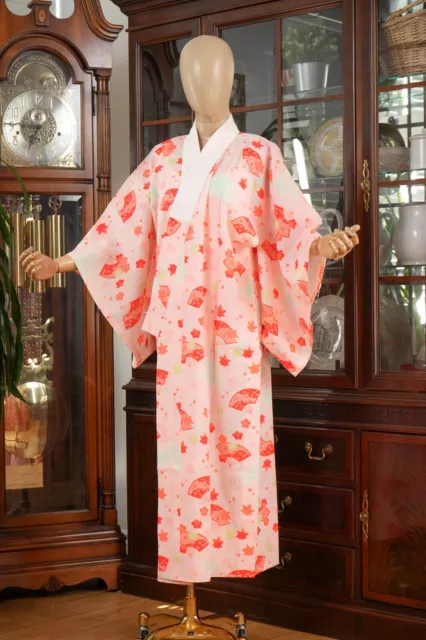 Dear Vanilla Japanese Juban Undergown Women's Kimono Inner Robe Genuine Vintage