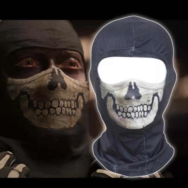 Unisex Ghost Skull Mask Cosplay Balaclava MW2 Horri Full Face Mask Outdoor  War Game (one Size, Mask-1) : Clothing, Shoes & Jewelry - .com