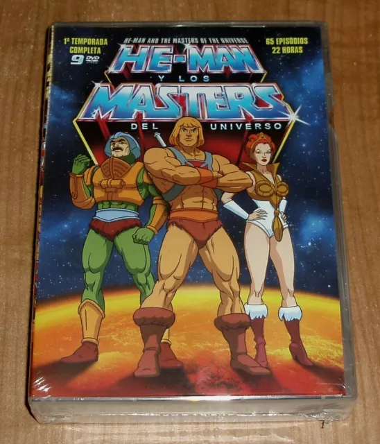 He-Man Y Los Masters Del Universo 9 DVD 1ª Stagione Completa Nuovo (Non Aprire)