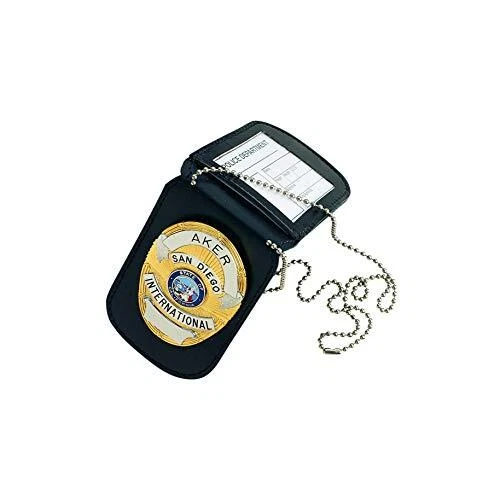 Aker Leather Products Neck Badge & ID Holder Aker Leather 597 Neck Badge & ID...