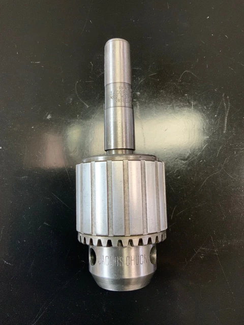 JACOBS 6A DRILL CHUCK 33 Taper 0 - 1/2" Capacity 2MT ARBOR MT2 Vintage