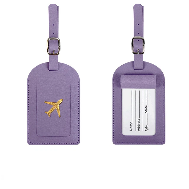 Travel Essentials Privacy Premium Luggage Tag & Passport Folder Passport Cover