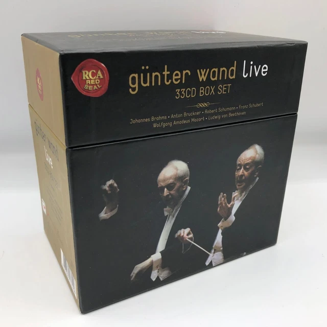 Günter Wand Live 33CD BOX SET GUNTER WAND LIVE 33 CD BOX SET RCA 8803581178456 EX+ £199.99