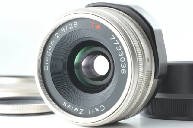 【 Near Mint＋ 】Contax Carl Zeiss Biogon 28mm f/2.8 G Lens from Japan #524