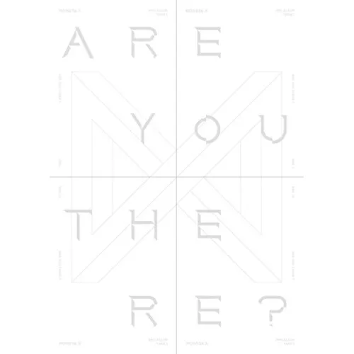Monsta X-[Take.1 Are You There?]2ème album version III CD + affiche MonstaX + livret + carte