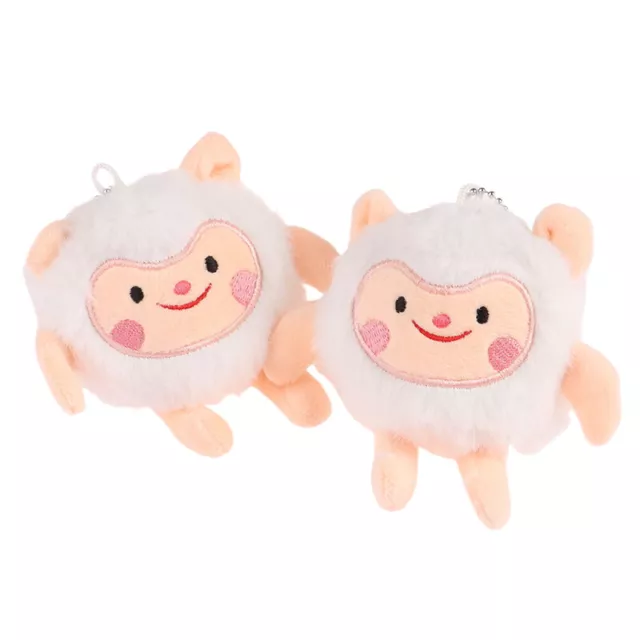 Cute Cartoon Plush Sheep Doll Toys Stuffed Animal Keychain Backpack PendaFE