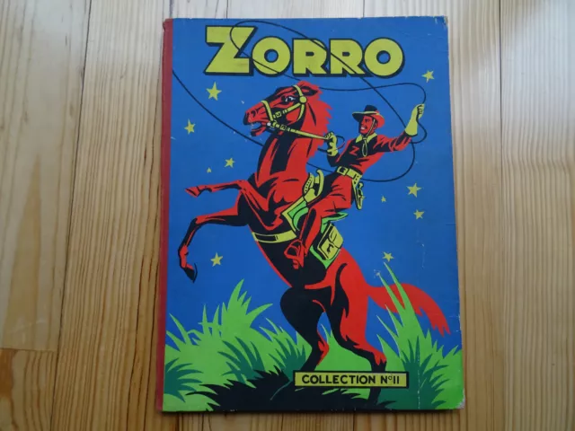 Reliure Editeur Album Du Journal Zorro N°11 1950 Jeudi Magazine Etat Correct