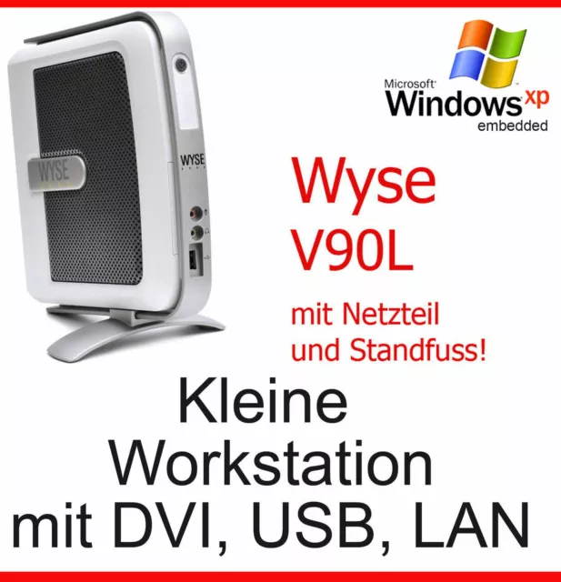 Mini-Pc Wyse V90L Mutaris Win Xpe For Dos Windows 95 98 512 MB Dom SSD HDD -