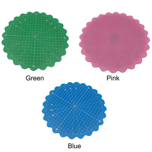 Rotary Cutting Mat Turntable Round Professional For Sewing Quilting Self Healing