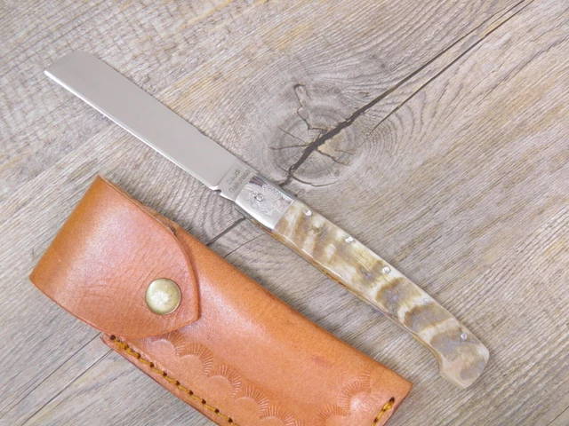 KNIFE COLTELLO  23CM SARDEGNA SARDO GALLURESA LAMETTA MANICO corno di muflone