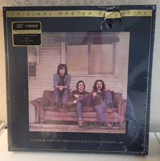 Crosby Stills & Nash by Crosby Stills & Nash (Sealed & New)w/ box damage