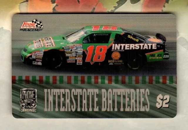 FINISH LINE RACING Interstate Car 18, NASCAR ( 1996 ) Phone Card ( EXP. ) V1