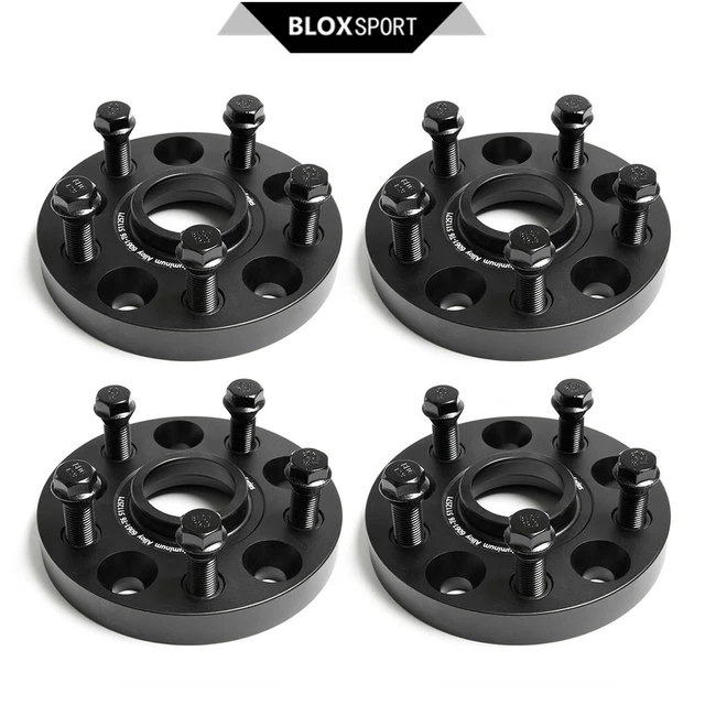 15MM Wheel Spacers 5x112 SET PAIR BALL SEAT BOLTS For Audi A3 A4 S4 PASSAT E