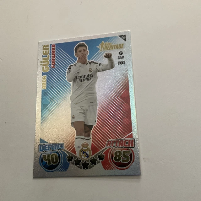 MATCH ATTAX 2025 TOPPS 2025/25 Arda Guler Heritage No 449 Mint EUR 1,92