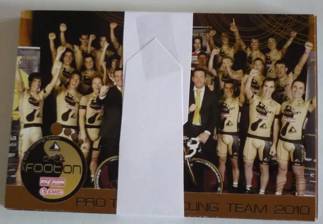 Cyclisme - cartes Équipe FOOTON Cycling Team Tour de France année 2010 - COMPLET