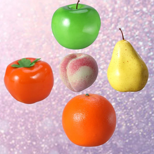 3 Pezzi di Stelo Artificiale di Bacca di Cera, Oggetti di Scena per Modello di Frutta di Simulazione, Pianta in Vaso Simulata di Bacca, Stelo di Lampone Finto, Ornamenti con Stelo di