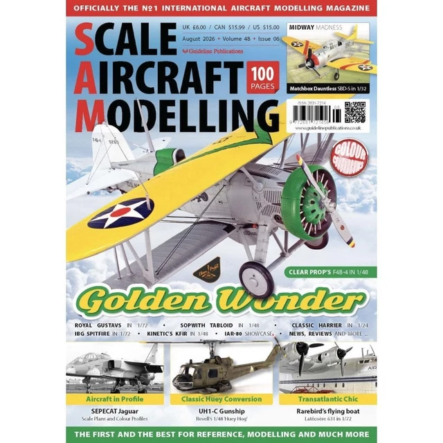 SCALE AIRCRAFT MODELLING Vol.48 No.06 Aug 2026 £7.00 - PicClick UK