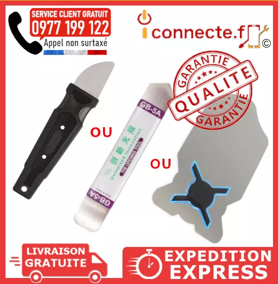 Spatule Lame Metal Outil Reparation Telephone  Demontage Ipad Iphone Samsung