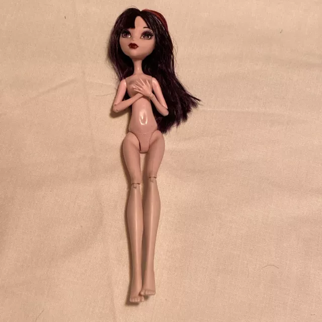 RARE Monster High Nude Missing Hand Elissabat Doll 2008 Mattel