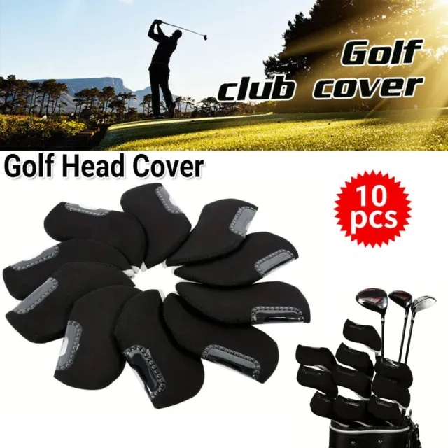 Iron Head Covers Golf Head Protector Golf Head Covers Golf Club Protector 10pcs