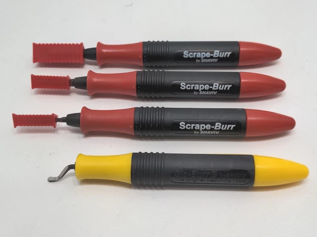 Shaviv Scrape-Burr Kit 3+1 3 Scrape Burrs & 1 Glo-Burr w/B10 Blade #90081 BTC1