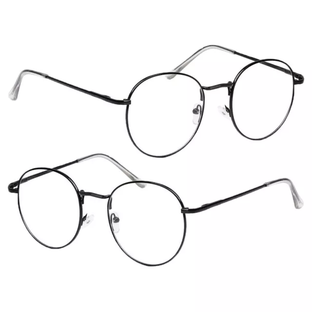 Portable Oversized Eyeglasses Frame Round Glasses Optical Glasses Spectacles