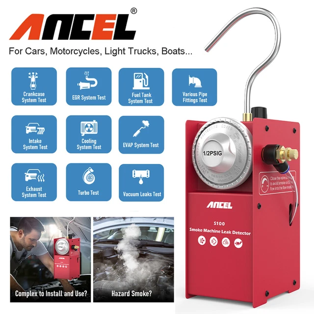 CAR SMOKE ENGINE leak detector car evap fog machine vacuum smoke