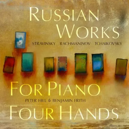 Igor Stravinsky Russian Works for Piano Four Hands (CD) Album