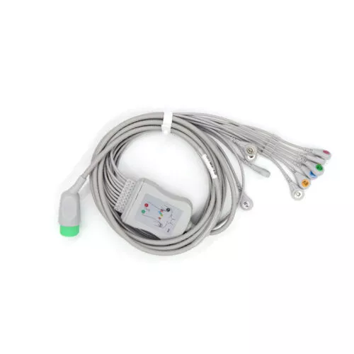 New Fit For medtronic physio control 10-lead ecg cable lifepak 12 12 120 3