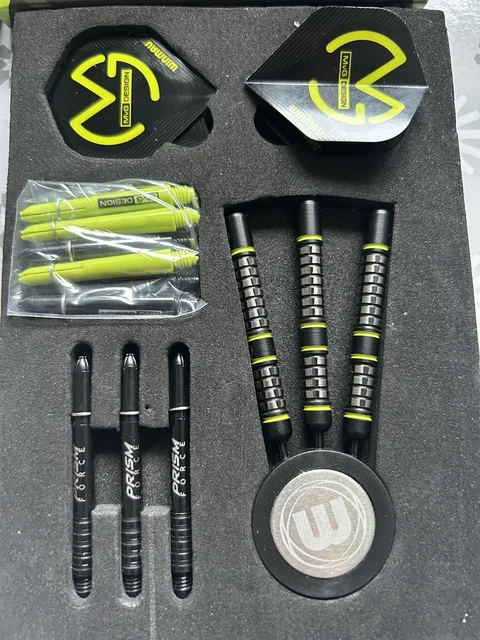 Winmau Michael Van Gerwen MVG Acclaim Tungsten Steel Tip Darts Set 25g