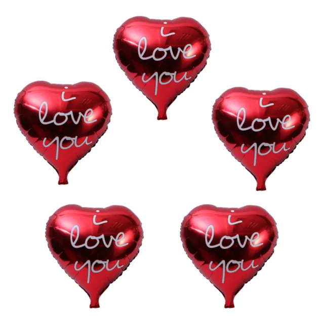 Ballons En Feuille D'aluminium i Love You, 18 Pouces, 7 Pièces
