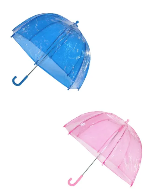 New Totes Kids' Clear Bubble Umbrella (Pack of 2)